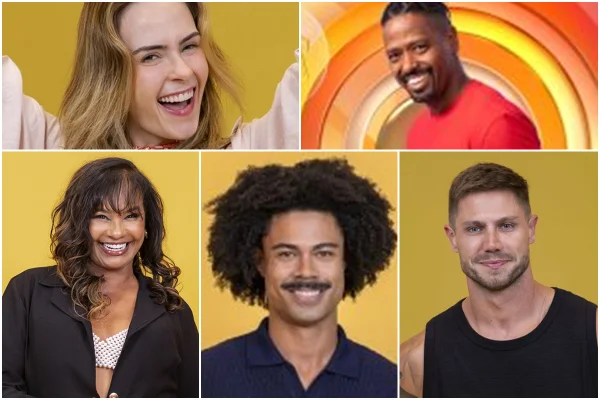 Ana Paula, Leandro, Solange, Breno e Jonas estão no Paredão