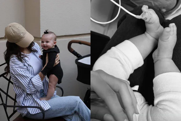 Amanda Kimberlly mostra filha de Neymar no hospital: “Sem chão”