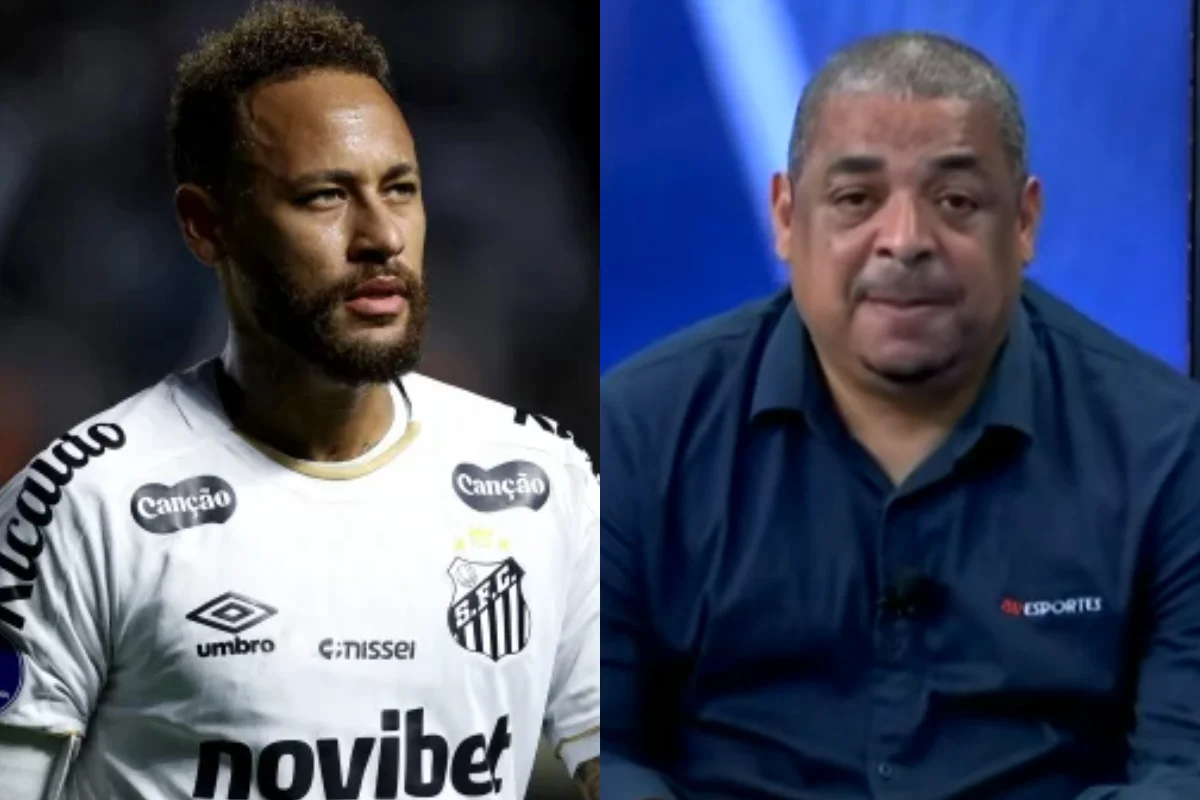Neymar rebate Vampeta após críticas: “Cuidado”