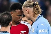 Gabriel Magalhães e Haaland na Liga dos Campeões Gabriel Magalhães e Haaland na Liga dos Campeões