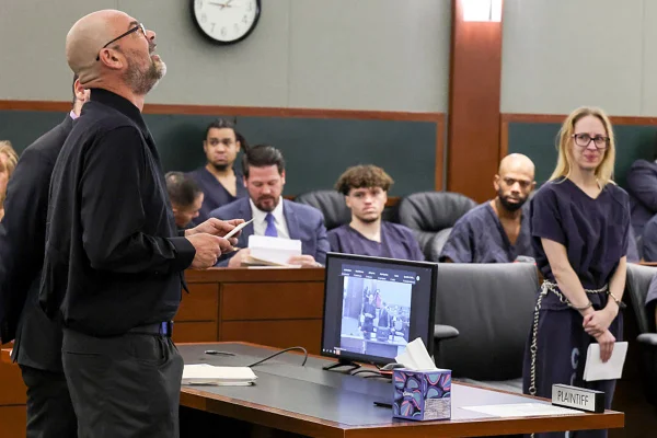 Ator Aaron Goodwin fala pela primeira vez do plano da ex-esposa de mandar matá-lo - Metrópoles