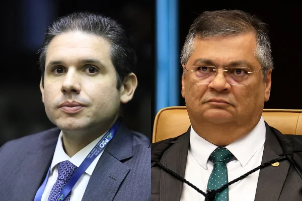 Hugo Motta (Republicanos) e Flávio Dino (STF)
