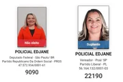 Candidaturas de Edjane Lima de Sousa no TSE