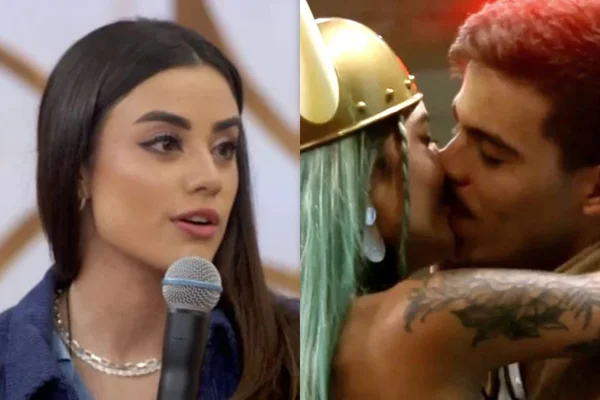 Isadora Pompeo e Thomaz Costa e Tati Zaqui