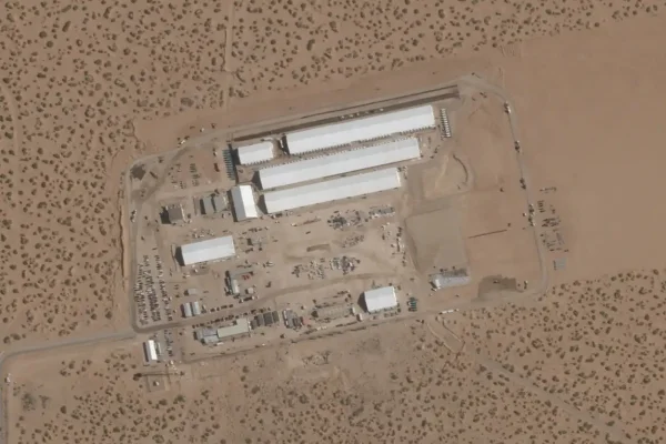 Centro de detenções em El Paso, Texas, EUA