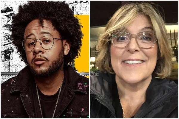 Barbara Gancia ataca Emicida após comentário: “Bostinha sem senso de humor”