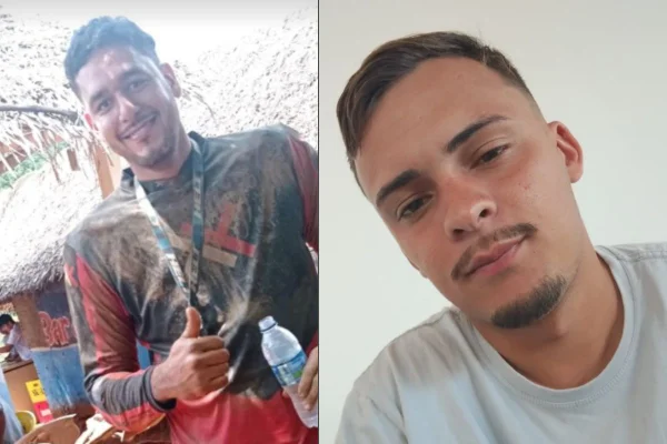 Imagens coloridas mostram dois jovens que morreram após cair de prédio em construção em SP