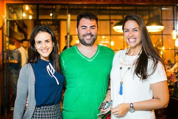 Fernanda Ayres, Fábio Ibiapina e Natasha Lucena Fernanda Ayres, Fábio Ibiapina e Natasha Lucena