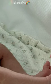 Filho de Joana Sanz e Daniel Alves nasceu no último dia 1º