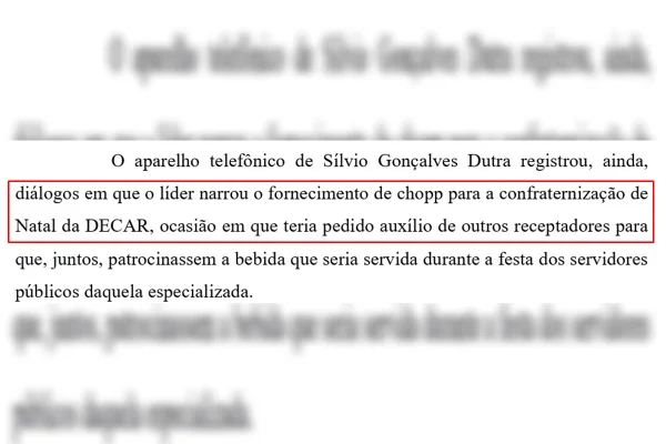 Empresário bancou chope de Natal para unidade ligada a delegado investigado - destaque galeria