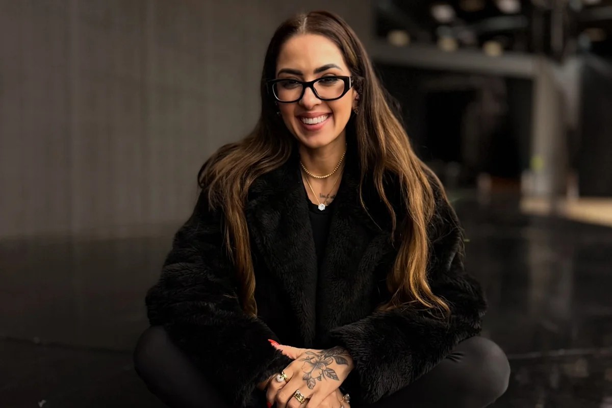 A cantora Bia Morais A cantora Bia Morais