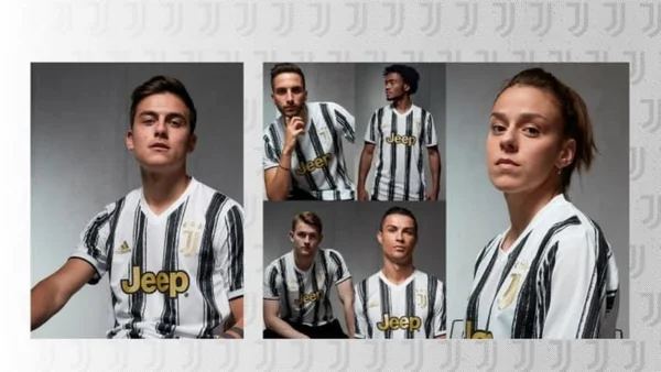 Com Ronaldo de modelo, Juventus lança oficialmente seu novo uniforme