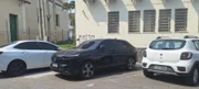 Carro de Mário abandonado no centro de Pindamonhangaba. Imagem: Polícia Civil