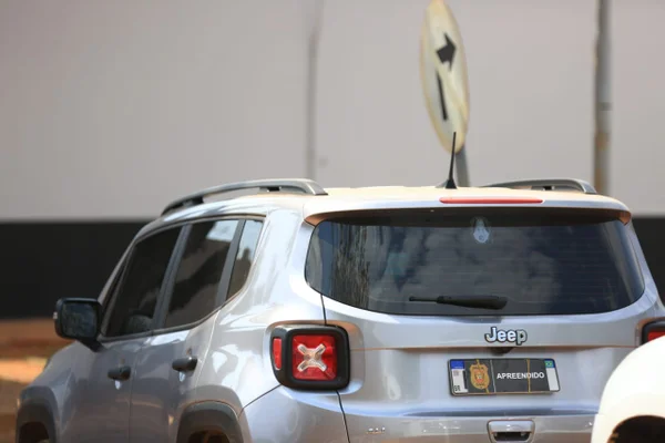 Carro apreendido pela PCDF