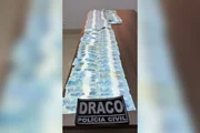 Investigadores encontraram R$ 8 mil na casa de um dos alvos Investigadores encontraram R$ 8 mil na casa de um dos alvos