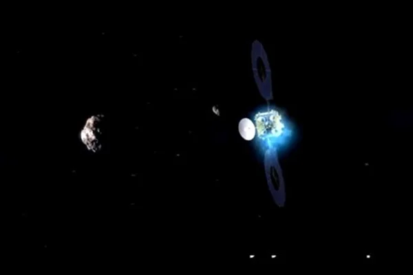 Imagem colorida da sonda chinesa Tianwen-2 - Metrópoles