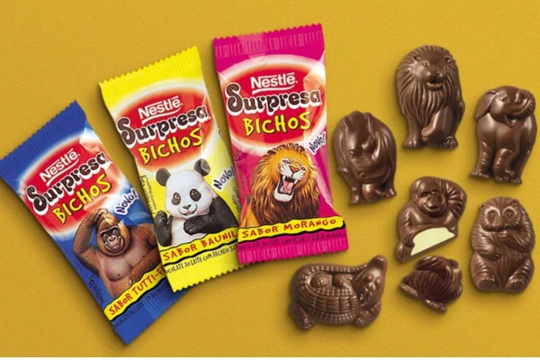 Embalagens do chocolate Surpresa