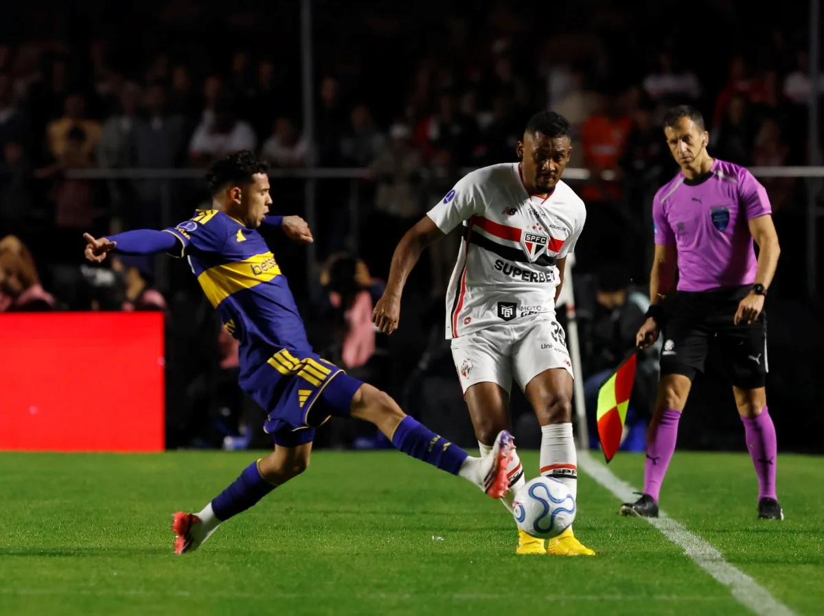 O São Paulo empatou em 1 x 1 com o Boca Juniors pelas quartas de final da Copa Sul-Americana O São Paulo empatou em 1 x 1 com o Boca Juniors pelas quartas de final da Copa Sul-Americana