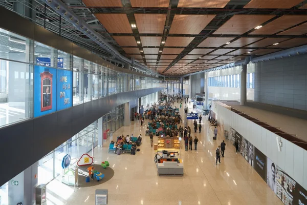 saguão aeroporto internacional de Confins/ BH Airport