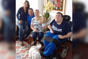 O irmão, Ricardo Magalhães Jordão Júnior, também tinha Duchenne e morreu aos 20 anos
