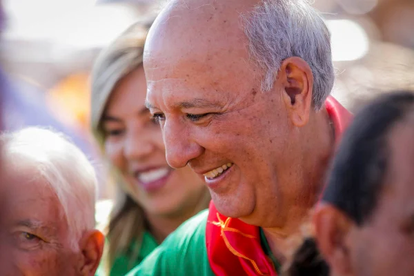 josé roberto arruda durante Festa em honra e louvor ao Divino Espírito Santo em planaltina