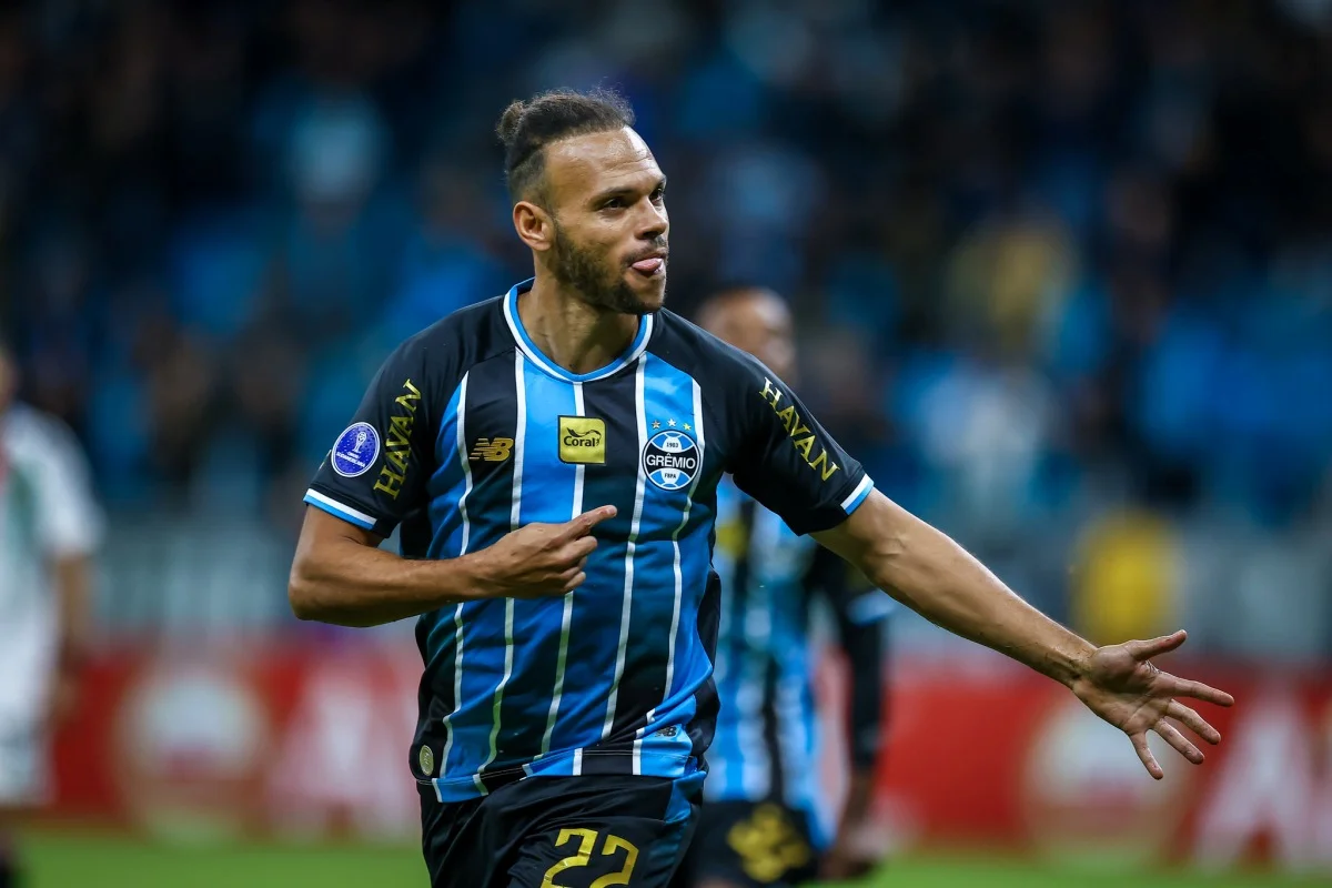 Braithwaite, jogador do Grêmio Braithwaite, jogador do Grêmio