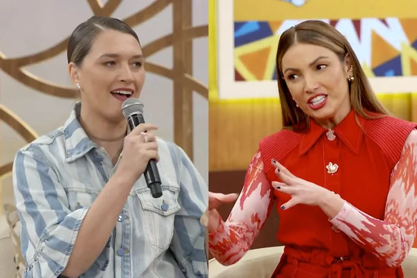 Ana Thaís Matos e Patrícia Poeta no Encontro