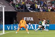 Estêvão empatou para o Palmeiras. 