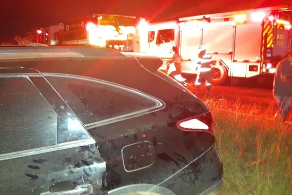 Dois acidentes em sequência deixam seis pessoas feridas na DF-250