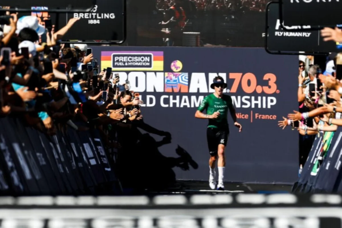 Hayden Wilde, campeão do Mundial de Ironman 70.3 Hayden Wilde, campeão do Mundial de Ironman 70.3