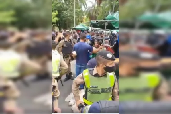Confusão na Feira Hippie de BH viraliza e levanta discussões na rede
