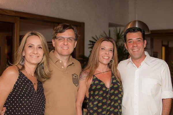 Monica Graf, Lucas Graf, Claudia Silva e Marcelo Texeira Monica Graf, Lucas Graf, Claudia Silva e Marcelo Texeira