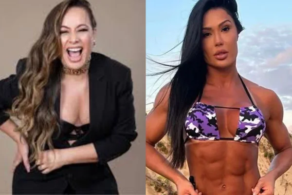 Gracyanne Barbosa e Gis de Oliveira