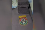 Com a dupla foi localizado um colete balístico do Detran-DF Com a dupla foi localizado um colete balístico do Detran-DF