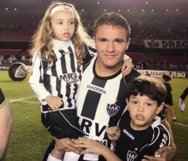 Marinho e o filho, Marcus Molinari, que morreu no acidente aéreo