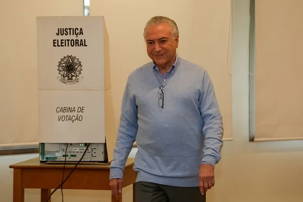 Temer vota na zona Oeste de São Paulo