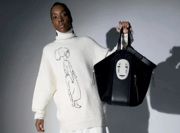 Nova coleção da Loewe com o Studio Ghibli une animes com a moda