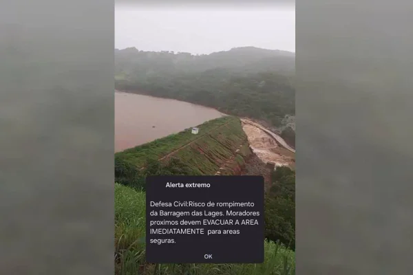 Chuvas intensas atingem cidades do norte de Minas neste fim de semana