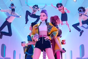 Zoey, Rumi e Mira em Guerreiras do K-Pop Zoey, Rumi e Mira em Guerreiras do K-Pop