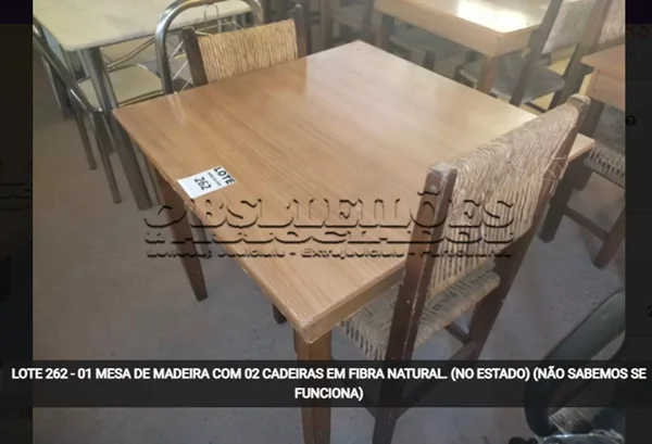 item leilão setembro 2021