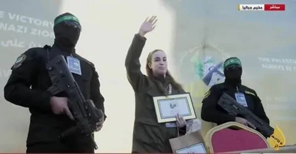 imagem colorida soldado israelense solta hamas