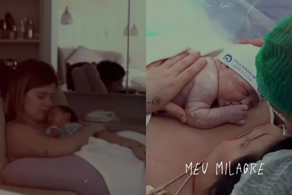 Fim do mistério: Viih Tube mostra rostinho da filha pela 1ª vez