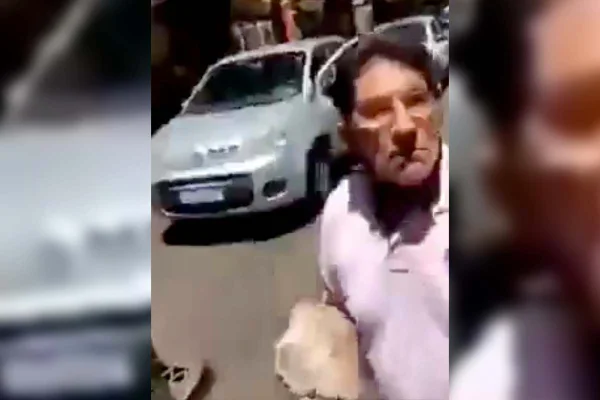 Irritado com caminhão de lixo, paranaense agride e ameaça garis