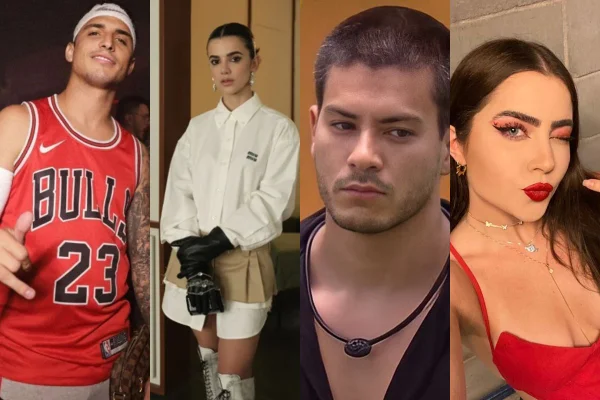 Arthur Aguiar, Jade Picon, Manu Gavassi e Felipe Prior
