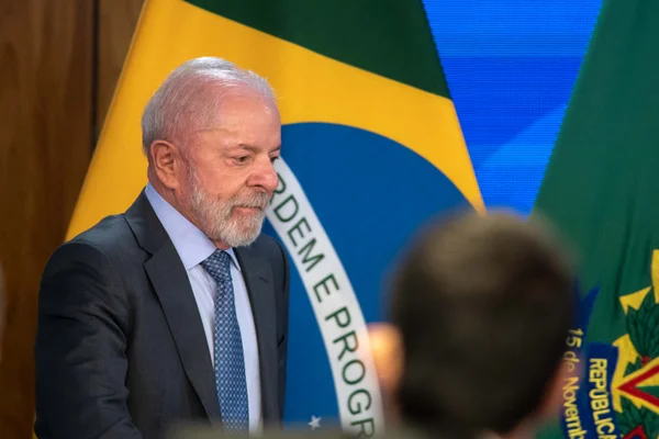 O presidente Luiz Inácio Lula da Silva