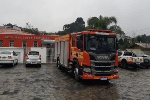 Corpo de Bombeiros detecta gás de cozinha em creche