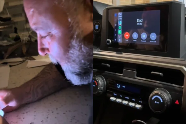 Foto colorida de um homem no telefone - Metrópoles