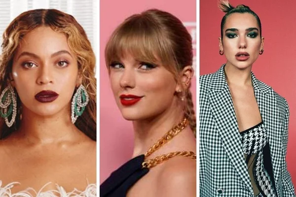 Beyoncé, Taylor Swift e Dua Lipa integram lista