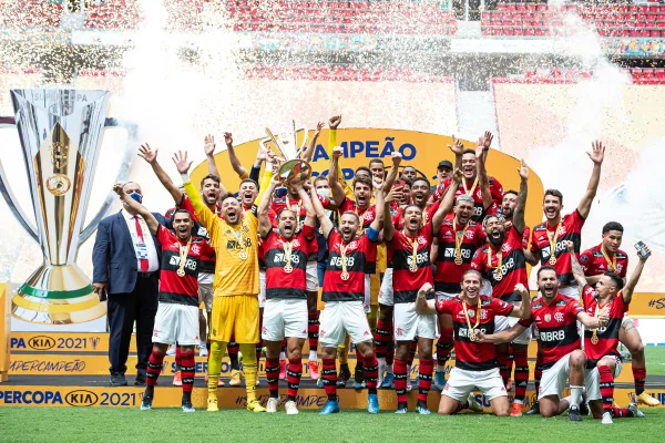 Flamengo campeão da Supercopa do Brasil em 2021