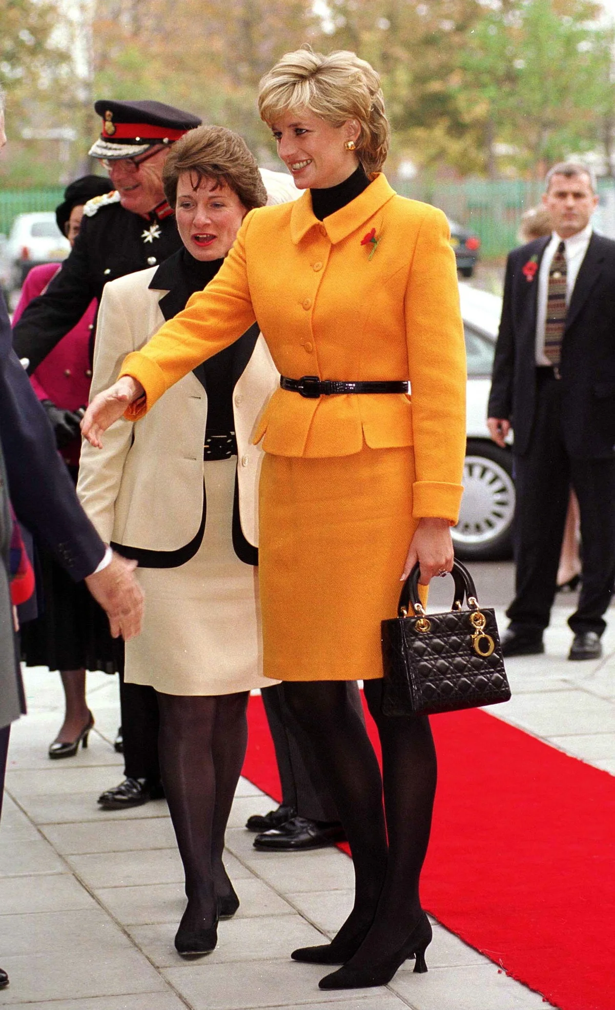 Diana com a Lady Dior Diana com a Lady Dior